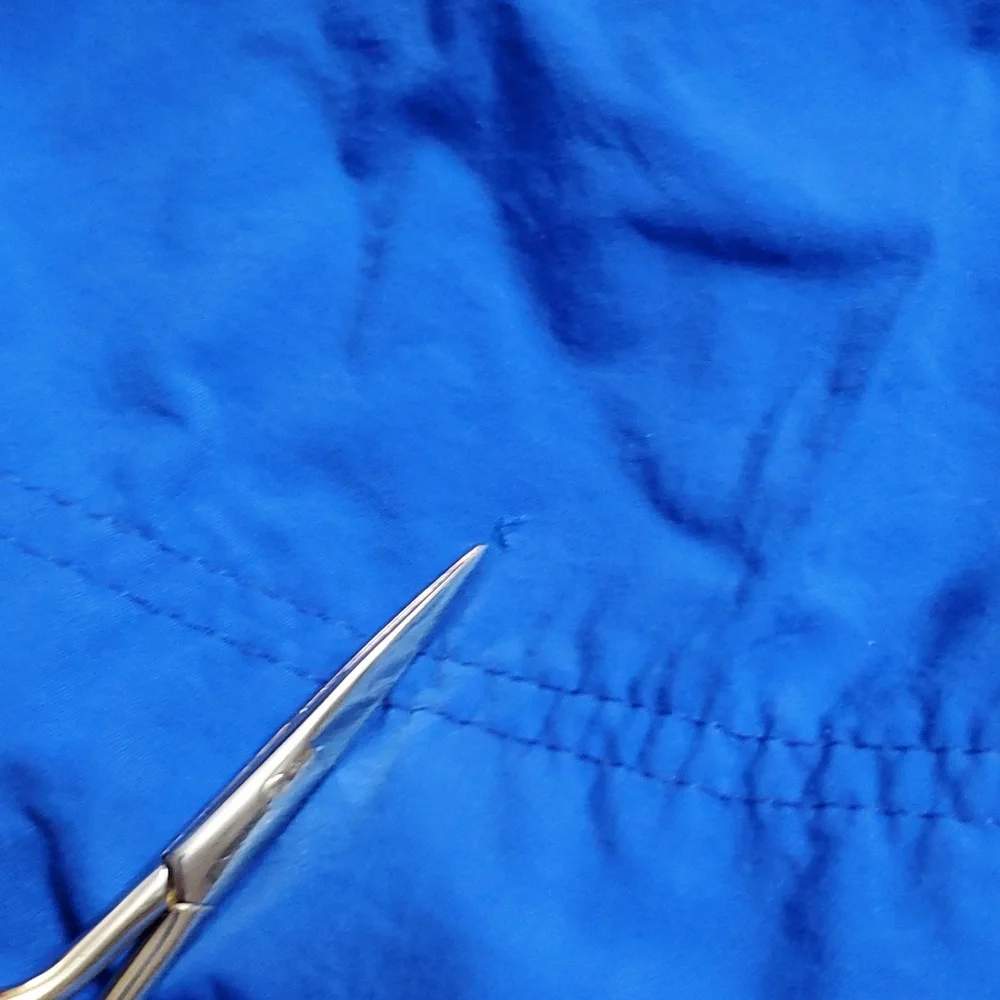 Crazy Shirts Pullover Nylon Jacket Lightweight Qtr Zip Pebble Beach Logo LG Golf - Picture 4 of 8